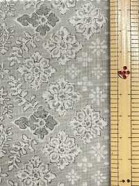 SP6580 Overdyed Flower Print Loomstate (Roll)[Textile / Fabric] COSMO TEXTILE Additional Images