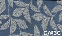 SP6580 Overdyed Flower Print Loomstate (Roll)[Textile / Fabric] COSMO TEXTILE Additional Images