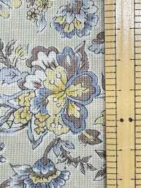 SP6580 Overdyed Flower Print Loomstate (Roll)[Textile / Fabric] COSMO TEXTILE Additional Images