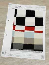 SP6600 Checkerboard Print Oxford (Roll)[Textile / Fabric] COSMO TEXTILE Additional Images