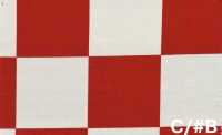 SP6600 Checkerboard Print Oxford (Roll)[Textile / Fabric] COSMO TEXTILE Additional Images