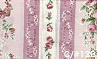 RU2530 RURU BOUQUET Rose Wreath Print Loomstate (Roll)[Textile / Fabric] COSMO TEXTILE Additional Images