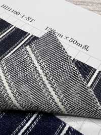 HD1100-1-ST Cotton Denim 9 Oz[Textile / Fabric] Yoshiwa Textile Additional Images
