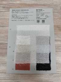 BF7030 Yarn-Dyed Cotton Linen Leno Weave[Textile / Fabric] KOYAMA Additional Images