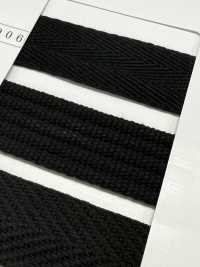 RA-2007 Acrylic Black Series Stone Weave Tape[Ribbons, Tapes, And Cords] RIVER Additional Images