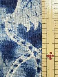 5-IDG-HDPT5 Linen ID Discharge Hand Screen Print[Textile / Fabric] HOKKOH Additional Images