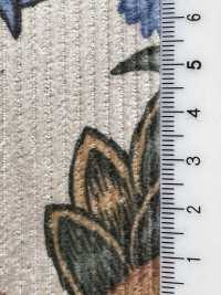 5024-1380-1 8W Corduroy Wide Width Botanical[Textile / Fabric] HOKKOH Additional Images