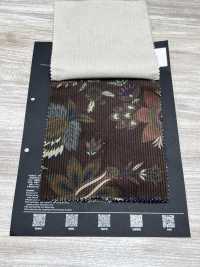 5024-1380-1 8W Corduroy Wide Width Botanical[Textile / Fabric] HOKKOH Additional Images