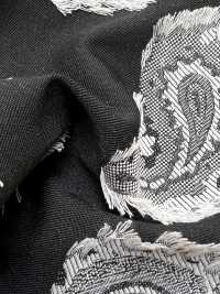 5-1410-1 Cut Jacquard Paisley[Textile / Fabric] HOKKOH Additional Images