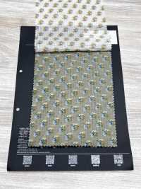 5026-1375-2 80 Lawn Miracle Wave Pixel Flower[Textile / Fabric] HOKKOH Additional Images