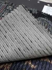 5025-1373-1 Cotton Rayon Dobby Corduroy Paisley Pattern[Textile / Fabric] HOKKOH Additional Images