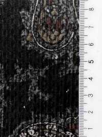 5025-1373-1 Cotton Rayon Dobby Corduroy Paisley Pattern[Textile / Fabric] HOKKOH Additional Images