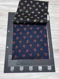 5025-1340-1 Bandana Cloth With Scattered Small Flowers[Textile / Fabric] HOKKOH Additional Images