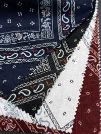 5026-310-1 Bandana Cross-Off Brace Clip, Multicolor Bandana Pattern[Textile / Fabric] HOKKOH Additional Images