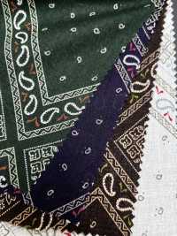 5026-310-1 Bandana Cross-Off Brace Clip, Multicolor Bandana Pattern[Textile / Fabric] HOKKOH Additional Images