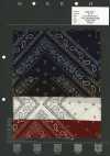 5026-310-1 Bandana Cloth Off Clip, Multicolor Bandana Pattern
