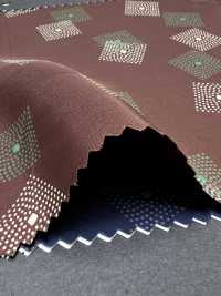 5026-365-1 Vintage Fira Rayon OLD Dot Square[Textile / Fabric] HOKKOH Additional Images