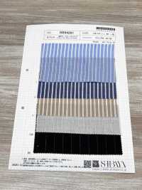 SB94291 Cotton Ramie Dobby Stripe[Textile / Fabric] SHIBAYA Additional Images