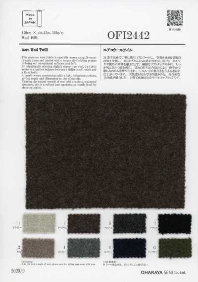 Aero Wool Twill