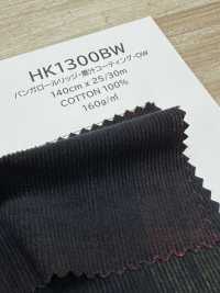 HK1300BW Honeycomb Wale, Sumi Ink Coating, OW[Textile / Fabric] KOYAMA Additional Images