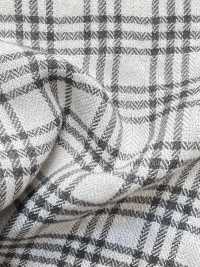 35535 Organic Cotton/TENCEL™ Lyocell Fiber Shirring Check[Textile / Fabric] SUNWELL Additional Images