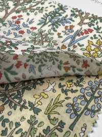 28127 60 Single-Yarn Lawn Forest Print[Textile / Fabric] SUNWELL Additional Images