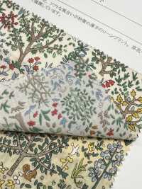 28127 60 Single-Yarn Lawn Forest Print[Textile / Fabric] SUNWELL Additional Images