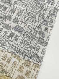 28133 80 Single-Yarn Lawn Miracle Wave Landscape Print[Textile / Fabric] SUNWELL Additional Images