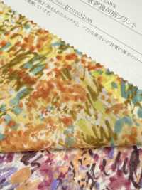 28130 60s Single Yarn Lawn Watercolor Geometric Print[Textile / Fabric] SUNWELL Additional Images