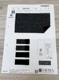 SBM1900 Double-face Tweed Herringbone[Textile / Fabric] SHIBAYA Additional Images