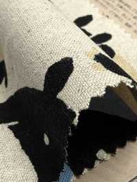 850616 Cotton Linen Canvas Bakkubaku[Textile / Fabric] VANCET Additional Images