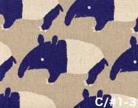 850616 Cotton Linen Canvas Bakkubaku[Textile / Fabric] VANCET Additional Images