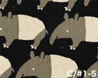 850616 Cotton Linen Canvas Bakkubaku[Textile / Fabric] VANCET Additional Images