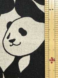 850617 Cotton Linen Canvas Panda World[Textile / Fabric] VANCET Additional Images
