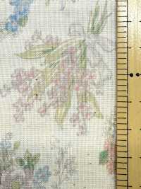 850624 Lawn Unbleached Cotton Luludi Roman Antique Bouquet[Textile / Fabric] VANCET Additional Images