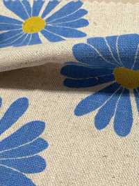 850625 Cotton Linen Canvas Daisy[Textile / Fabric] VANCET Additional Images