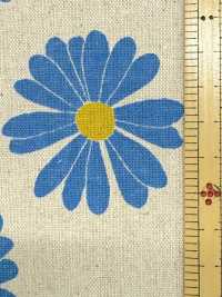 850625 Cotton Linen Canvas Daisy[Textile / Fabric] VANCET Additional Images