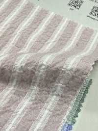 KS5200 Yarn-dyed Shirring (Stripe)[Textile / Fabric] KOYAMA Additional Images