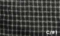 SBW7241 Wool Gauze Check[Textile / Fabric] SHIBAYA Additional Images