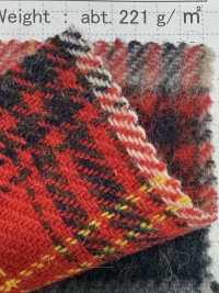 SBW3347 Alpaca-blend Wool Brushed Check[Textile / Fabric] SHIBAYA Additional Images