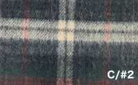 SBW3347 Alpaca-blend Wool Brushed Check[Textile / Fabric] SHIBAYA Additional Images