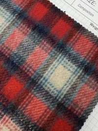 SBW8893 Alpaca Blend Wool Brushed Check[Textile / Fabric] SHIBAYA Additional Images
