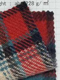 SBW8893 Alpaca Blend Wool Brushed Check[Textile / Fabric] SHIBAYA Additional Images