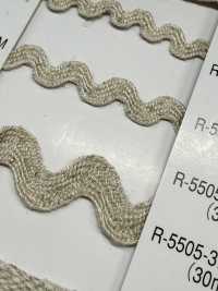 R-5505 Linen Series Zigzag Braid[Ribbons, Tapes, And Cords] RIVER Additional Images