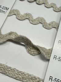 R-5505 Linen Series Zigzag Braid[Ribbons, Tapes, And Cords] RIVER Additional Images