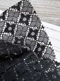 41702 Geo Diamond Lace[Textile / Fabric] SUNWELL Additional Images