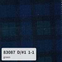83087 21-wale Corduroy Tartan Check[Textile / Fabric] VANCET Additional Images
