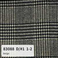 83088 21-wale Corduroy Glen Check[Textile / Fabric] VANCET Additional Images