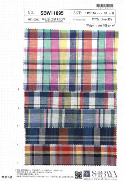 SBW11695 C/L Madras Check