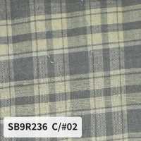 SB9R236 Organic Shirring Check[Textile / Fabric] SHIBAYA Additional Images